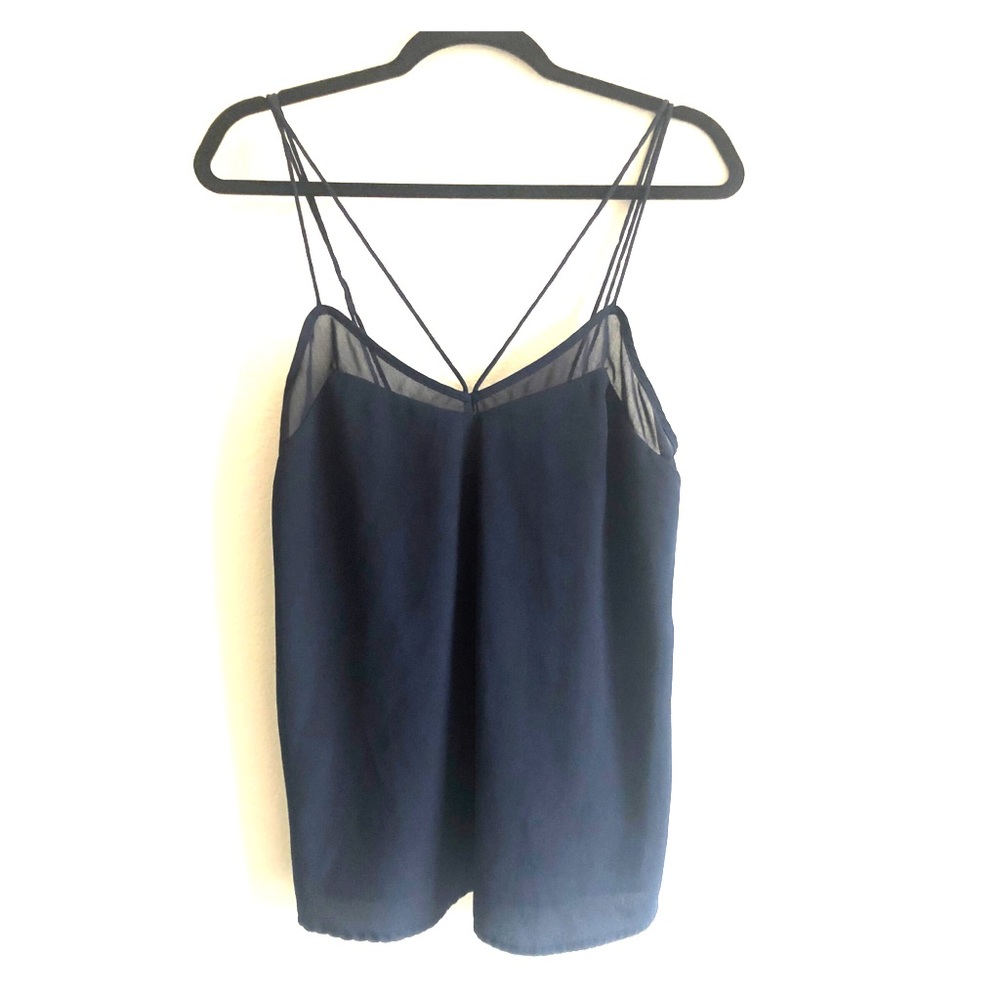 Finders Keepers Navy Cami Top